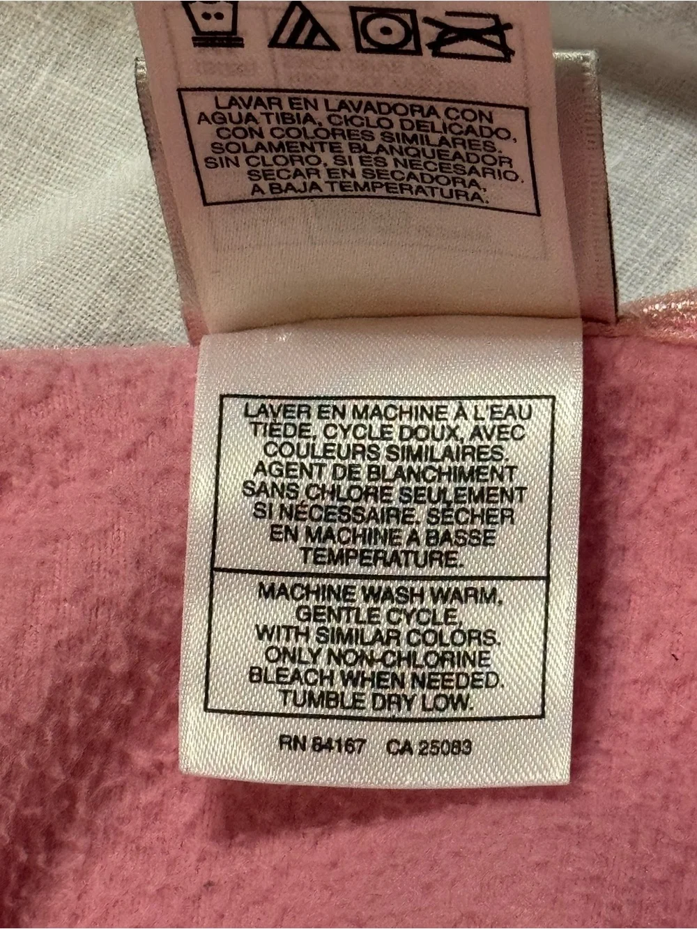 Disney Pink Eeyore Fleece Pullover
